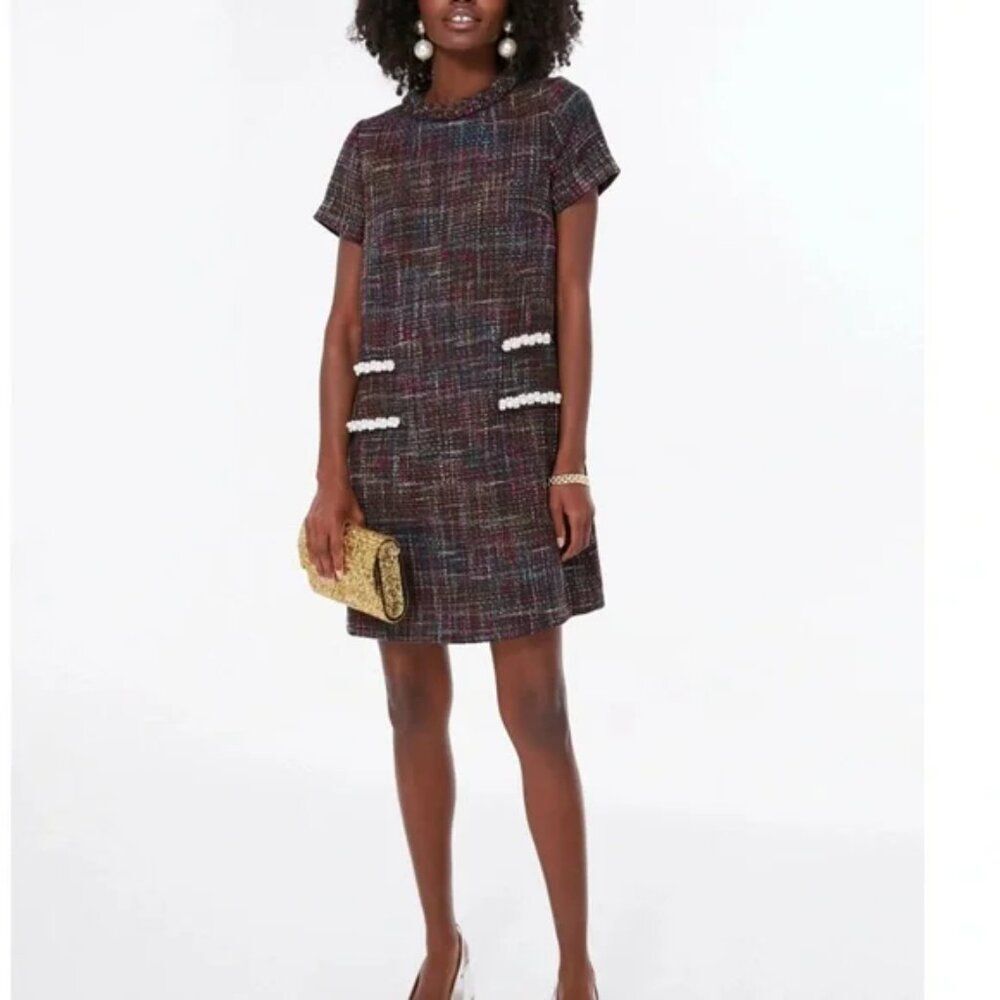 Tuckernuck x Cameran Eubanks Wimberly Jackie Tweed Mini Dress Size S NWT